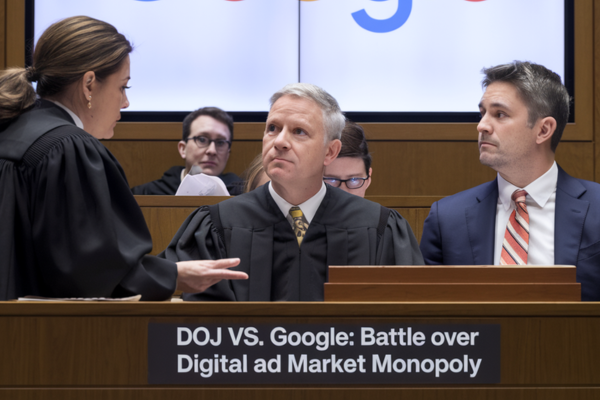 DOJ vs. Google: Battle Over Digital Ad Market Monopoly