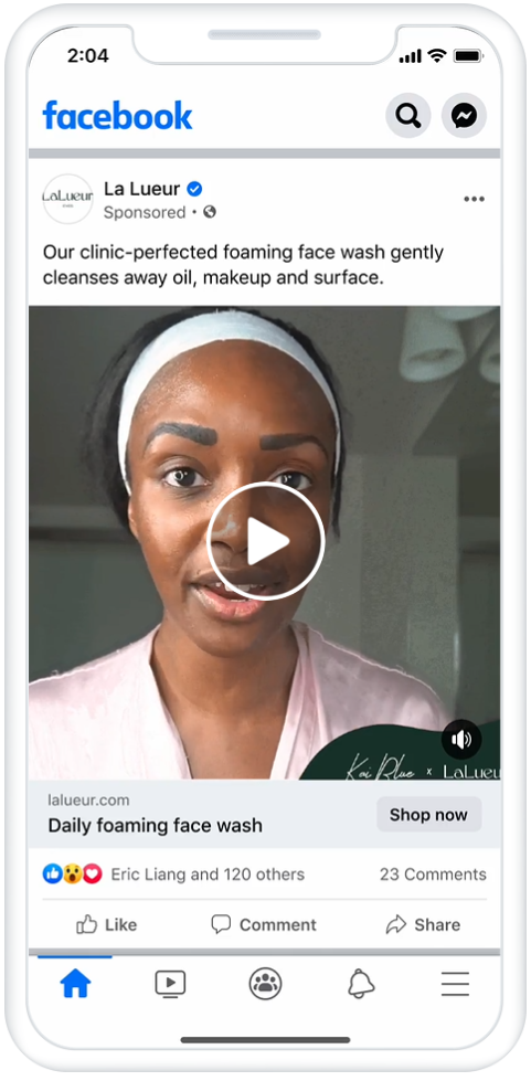 Video Ads in facebook